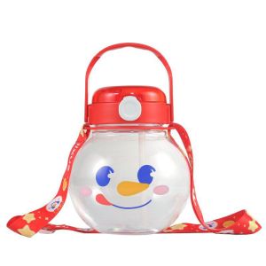 FOREVER - Botol minum mixue Viral+Tali Uk 1000ml Cocok Untuk Anak-anak Botol Tumbler Karakter Mixue
