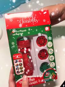Christmas Starry Sky Projection Flashlight Toy