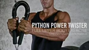 EDM PowerIn Twister Arm Spring Bar Resistance Bar Bend Bar Chest Arm Strength Training Fitness Gym Equipment