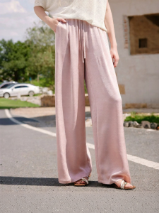 XIANGYING | High Waisted Wide Leg Trousers