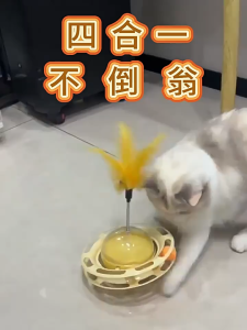 Đồ chơi mèo đũa trêu ghẹo cốc xoay giải trí tự do giảm bớt sự chán nản đồ dùng cho mèo con đồ dùng tiêu tốn năng lượng cho mèo