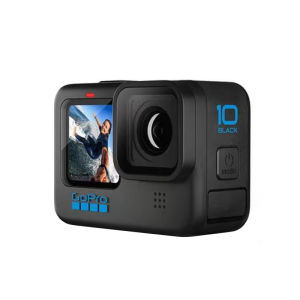 Used Action Camera For Gopro Hero 10 Black Dual Screen 5.3K 60FPS Touch LCD with Live Streaming Go Pro Second Hand
