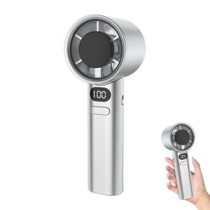 Quạt Cầm Tay Mini Không Cánh Tốc Độ Cao 120 Cấp Độ Sạc USB Làm Mát Mi Mắt Dùng Cá Nhân