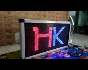 Running Text RGB Full Colour 57x100Cm Wifi Outdoor