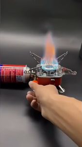 FOLDING MINI PORTABLE OUTDOOR MINI PICNIC GAS STOVE COOKING l DAPUR GAS PIKNIK | 野餐燃气炉