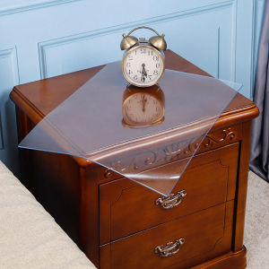 Tấm Lót Bàn Phòng Ngủ Chống Bụi Chống Dầu Trong Suốt Mềm Mại Bảo Vệ Mặt Bàn Máy Giặt Tủ Lạnh Vải Che Phủ