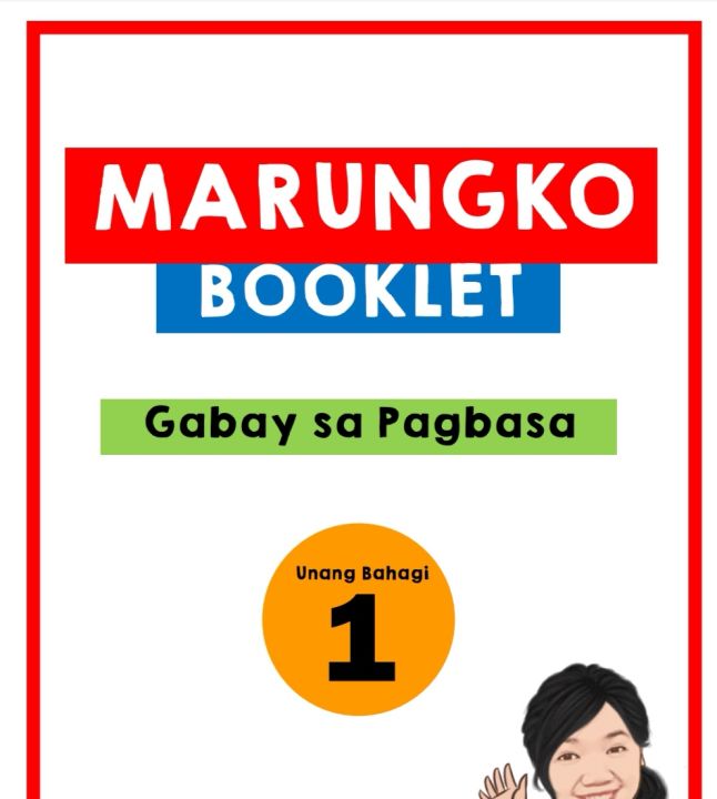 Marungko Booklet 1 ( 28 PAGES:FREE BOOKBIND) | Lazada PH