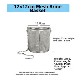 Stainless Steel Spice Basket Cook Soup Flavor Commercial