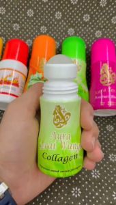 Promosi Ready Stock 6 Jenis Minyak Angin Aura Terapi Collagen Original / Minyak panas Aura terapi Collagen/ Minyak Urut