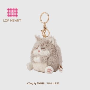LIV HEART | Cute Plush Cat Keychain