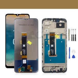 6.5" For Nokia G22 LCD Display with frame Touch Screen Digitizer Assembly Replacement Repair Parts