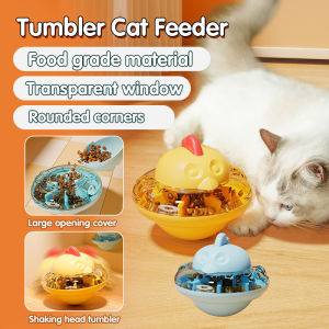 Cat Toys/Feeder Tumbler Multifunctional Educational Food Leak Ball Catnip to Amuse Cats and Pets to Relieve Boredom