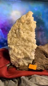 Đá Thạch Anh trắng Clear Quartz tự nhiên sang hồ năng lượng phong thủy nhà ở hàng sưu tầm giá rẻ mã 385