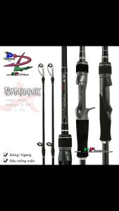 Cần câu lure 2 ngọn Tomahawk 2 ngọn MH + H Siêu Khỏe - Siểu rẻ - tiện lợi