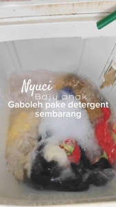 [ Kiuky ] KIUKY Baby Liquid Detergent / Deterjen Bayi / Baby Laundry Detergent Liquid 1 Liter Natural