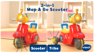 VTech® 2-IN-1 MAP & GO SCOOTER™