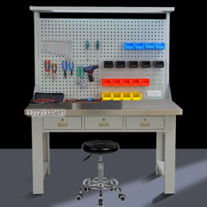 Heavy Duty Machinist Workbench 304 Stainless Steel Dust Free Engine Repair Tool Inspection Table Hardware Workbench