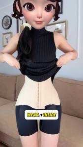 [MISTHIN Girls] 1Pcs Fashion Nylon Womens Waist Shapewear Korset Butt Lift Cinchers  Body Shaper Panty for Female Girdle  S0403