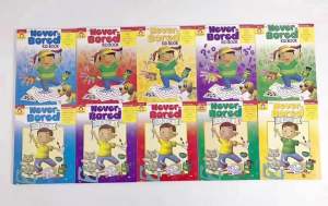 (10books) never bored kid book