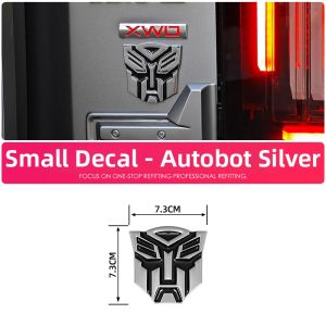 CHELANPAI | Transformers Style Car Emblem for Jietu Traveler Spare Tire Cover