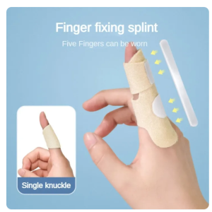 1PC Finger Splint Hand Trigger Broken Finger Sprain Joint Immobilization Fracture Pain Relief Finger Support Brace Thumb Protector