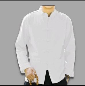 Baju Koko Lengan Panjang Pria Jumbo XL XXL XXXL Baju Muslim Laki Cowok / baju koko model cina cheongsam