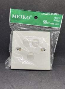 Saklar dinding Meiko On off 3 tombol vyba Bagus
