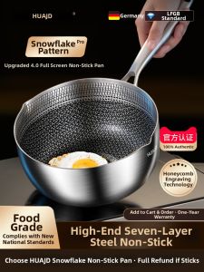 HUAJIDA | Non-stick Stainless Steel Sapin Pan