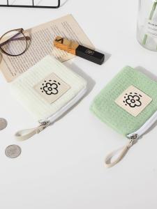 Portable Luxury Japanese Style Cosmetic Bag Mini Carry-On Makeup Organizer Storage Pouch for Travel Handbag Embroidered Cotton