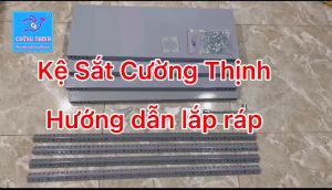 Kệ Sắt V Lỗ Đa Năng 4 5 Tầng. Dài 06mx Rộng 03m x Cao 15m Lắp Ghép Để Hàng