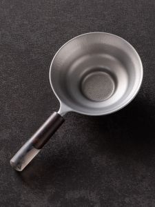 Pure Titanium Metal High-End One-Piece Tea Strainer Multi-Purpose Gongfu Brewing Fine Filter Separation Filter Tea Way Filter