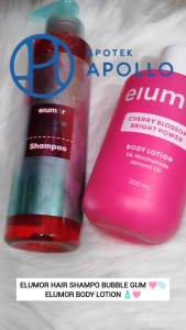ELUMOR CHERRY BLOSSOM BRIGHT POWER BODY LOTION 200ML LOSION EIUMUR