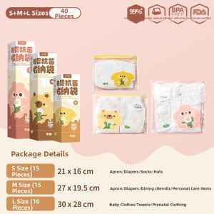 SUOWU | Baby Clothes & Diapers Organizing Travel Pouch