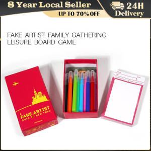 A Fake Artist Goes to New York Cards Game Board Deck For Party Playing