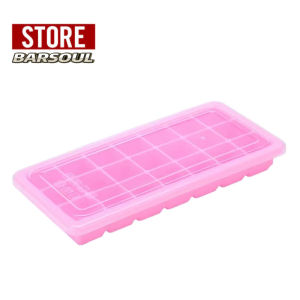 BarSoul Food Grade Silicone Ice Cube Trays Cocktail Square Ice Cubes round Ice Balls Divided Box Grids Wine Bar Accessories