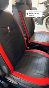 Isuzu Special Seat Covers Premium Waterproof Leather Cushion Isuzu Accessories For MUX DMAX sportivo Hi-Land Fe Auto Interior Protector Full Set (Leather & ice silk)