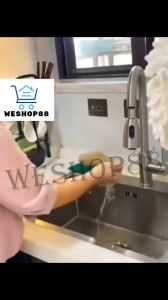WESHOP88 1pcs stock no.AAA,Kitchen Sponge Holder Dishwashing Rack Cloth Holder Hanging Kitchen Sink Organizer Drainer