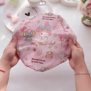 0 บาท⭐️⭐️⭐ Heabety  หมวกอาบน้ำ มี 4ลายน่ารัก ใช้ดีมาก กันน้ำ100% ทั้งผมยาว-ผมสั้น (หมวกอาบน้ำ)