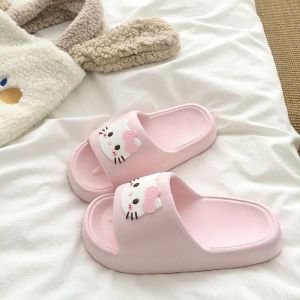 Dép Eva Chống Trượt Chống Mùi Đế Dày Dép Đi Trong Nhà Mùa Hè Cho Nữ Giày Đi Trong Nhà Phong Cách Hoạt Hình Dễ Thương