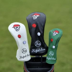 Hoàng Gia Ares sọ gậy đánh golf #1 #3 #5 gỗ headcovers lái xe gậy gỗ bìa chất liệu da PU Khăn trùm đầu