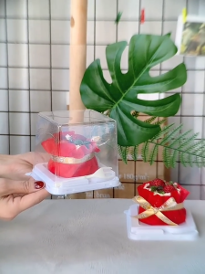 YYY Home life กล่องเค้กมินิ 50/100 ใบ หลุมกลม หลุมเหลี่ยม แถมส้อม กล่องเค้กแบบใช้แล้วทิ้ง