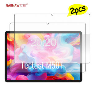 2-Pieces Full HD Tempered Glass Screen Protector For Teclast M50T 10.1-inch Scratch-Proof Film Oil-Coating Easy To Install 9H