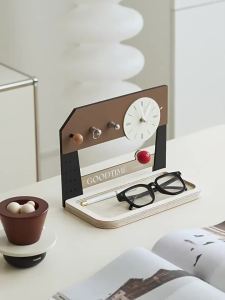 mandelda | Key Storage Decorative Clock