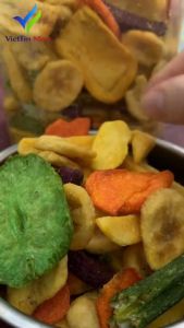 500g Trái cây sấy HÀNG NGUYÊN thập cẩm 10vị - Viettin Mart