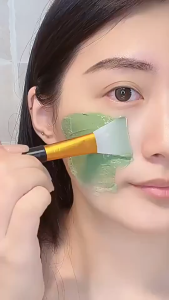 1 hộp Mặt nạ bong bóng bơ hợp chất Loại bỏ mụn đầu đen và mụn trứng cá
