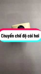 Núm bấm còi chuyển chế độ hình còi hơi