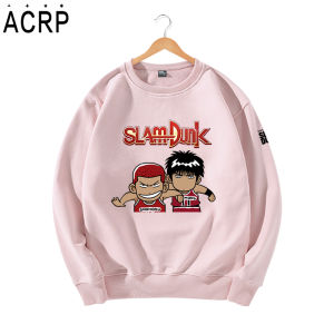 Anime Character Styled Round Neck Pullover Long Sleeve Shirt