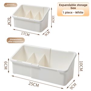 WEIKAMAYI | Adjustable Sectional Mirror Cabinet Storage Box