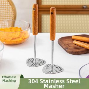 Infant Food Grade Stainless Steel Potato Masher