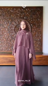 Terbaru 2025: Baju Gamis Kondangan Wanita Kekinian Sarimbit Harmoni Cinta Annisa Dress Bahan Ceruty